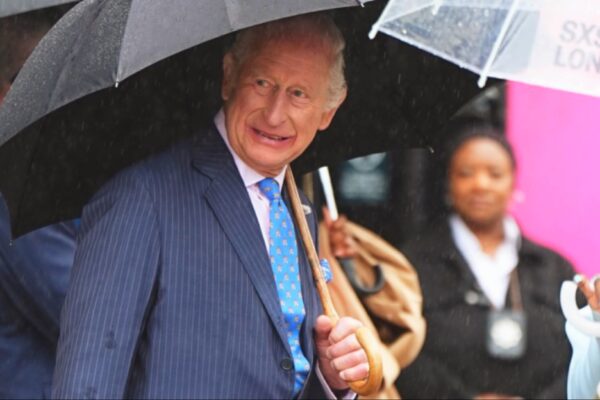 King Charles يظهر خلال حضوره فعاليات SXSW London