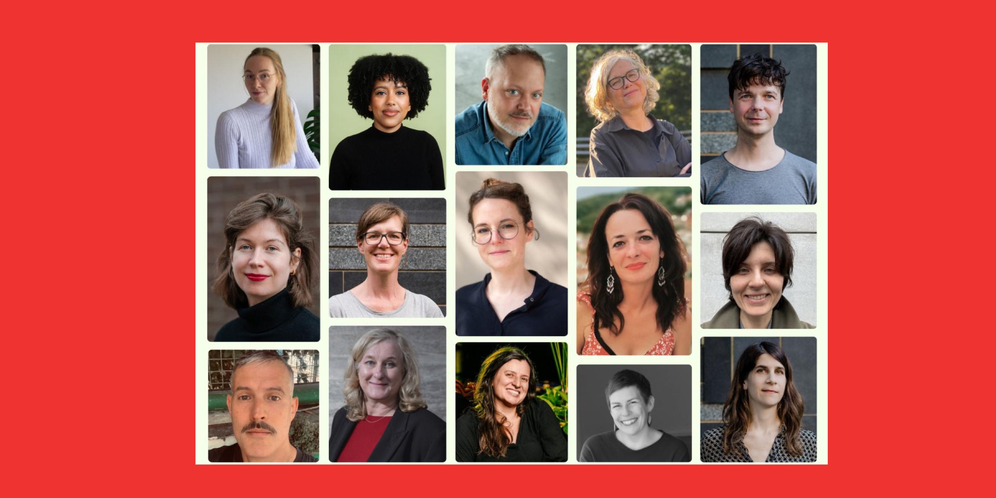 صور مجمعة لخبراء السينما والرسوم المتحركة في لجنة اختيار الأفلام الدولية والمحلية لمهرجان DOK Leipzig 2026.