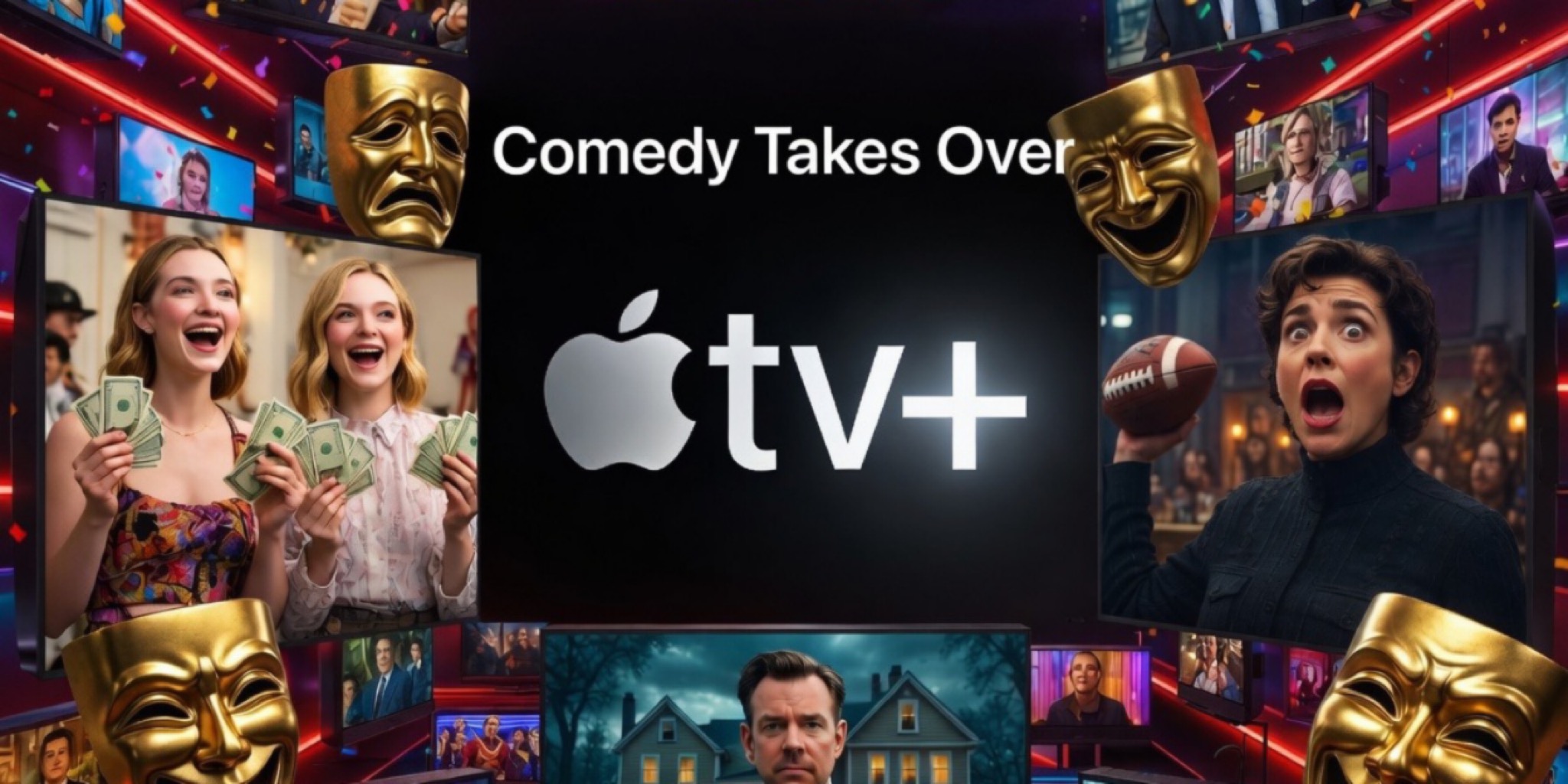 كوميديا آبل تي في تسيطر على المشهد الدرامي العالمي لعام 2026 مع Widow’s Bay وMargo’s Got Money Troubles وTed Lasso.