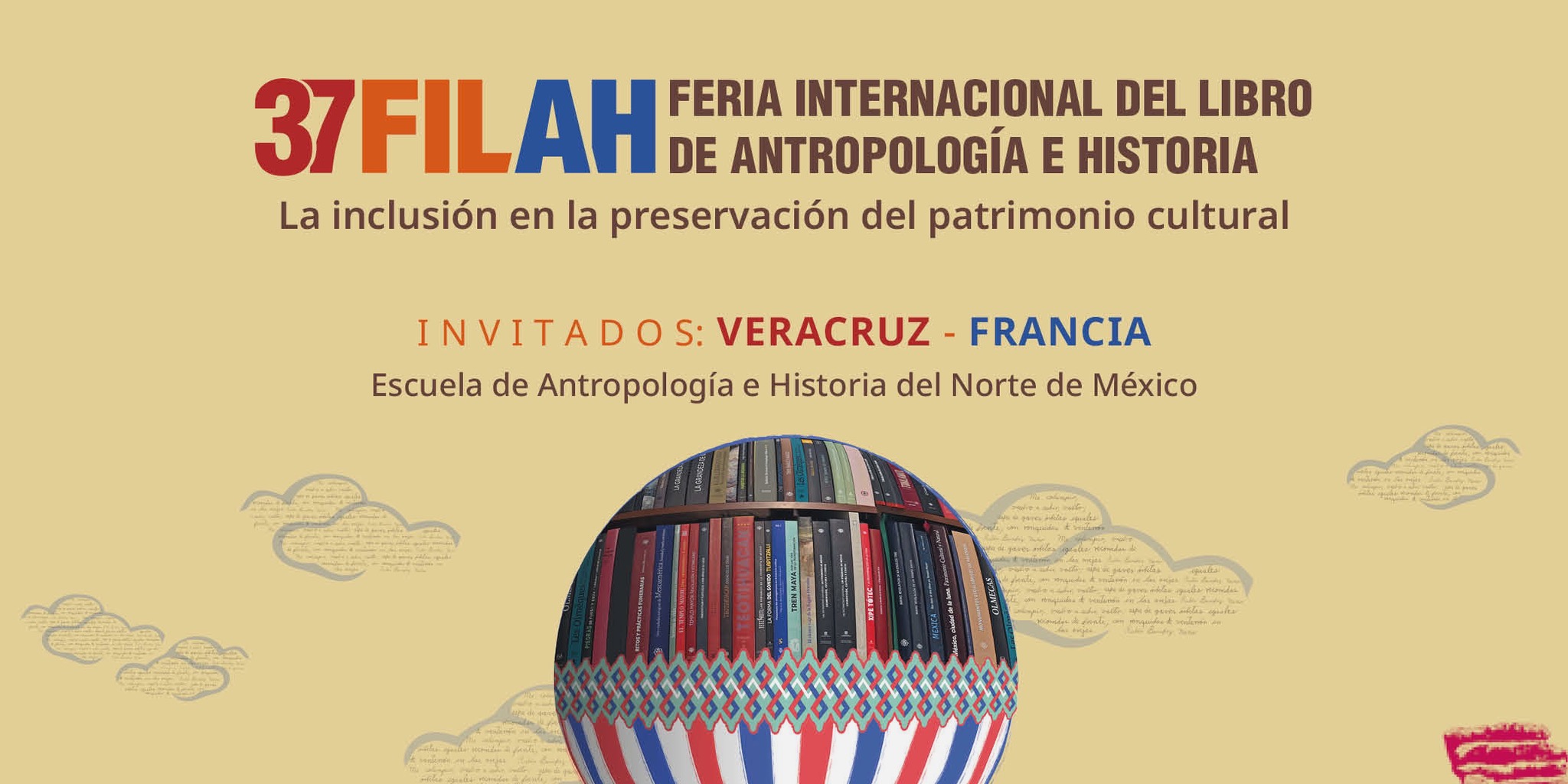 الملصق الترويجي لفعاليات معرض Feria del Libro